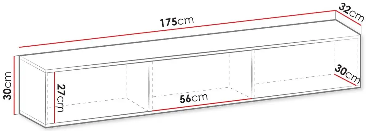 Tumba pentru TV Mirjan24 Oanisew/Oro I (Beige/Gold) - 2