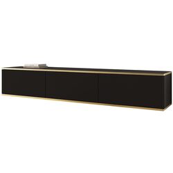 Тумба РТВ Mirjan24 Oanisew/Oro I (Black/Gold) Thumb