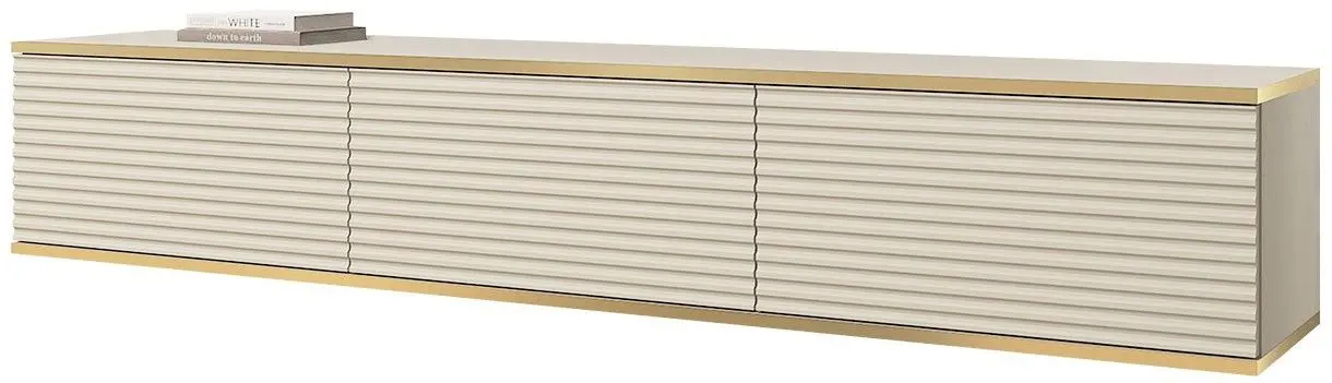 Tumba pentru TV Mirjan24 Oanisew/Oro II (Beige/Gold) - 3