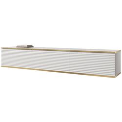 Тумба РТВ Mirjan24 Oanisew/Oro II (White/Gold) Thumb