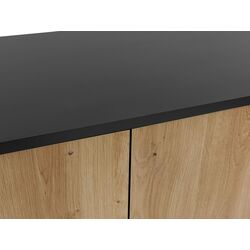 Tumba pentru TV Mirjan24 Oksawi/Ovessi 1K1D (Artisan Oak/Black) Thumb