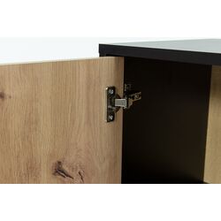 Tumba pentru TV Mirjan24 Oksawi/Ovessi 2K1D (Artisan Oak/Black) Thumb