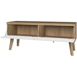 Tumba pentru TV Mirjan24 Prime/Primo 107 (Riviera Oak /White) Thumb