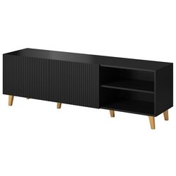 Tumba pentru TV Mirjan24 Sinenko/Pafos 150 (Black/Gold) Thumb