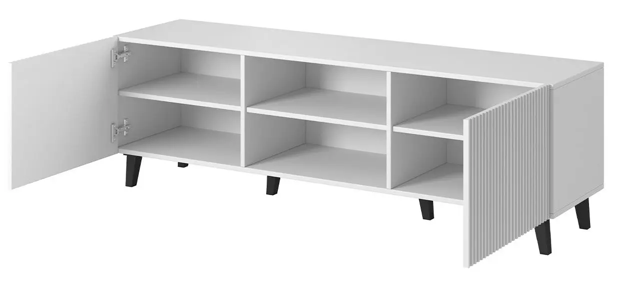 Tumba pentru TV Mirjan24 Sinenko/Pafos 150 (Black/Gold) - 6