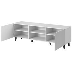 Тумба РТВ Mirjan24 Sinenko/Pafos 150 (White/Black) Thumb