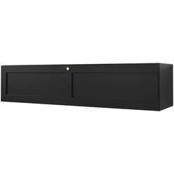 Тумба РТВ Mirjan24 Terospito 150/Waldi Ramiro 150 (Black)