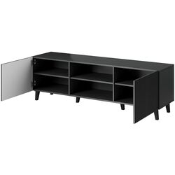 Тумба РТВ Mirjan24 Tilderi Grey 150/Vamos (Anthracite) Thumb