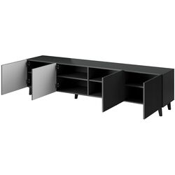 Тумба РТВ Mirjan24 Tilderi Grey 200/Vamos (Anthracite) Thumb