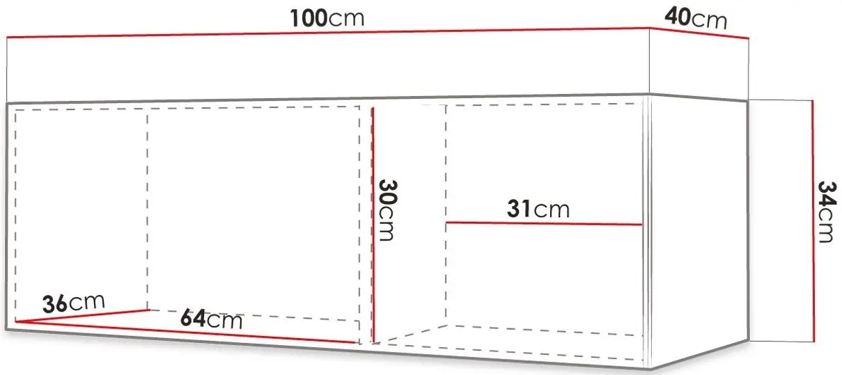 Тумба РТВ Mirjan24 Towiro Slim II 100/Slim 100 (White) - 4