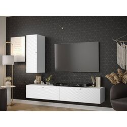 Тумба РТВ Mirjan24 Towiro Slim II 100/Slim 100 (White) Thumb