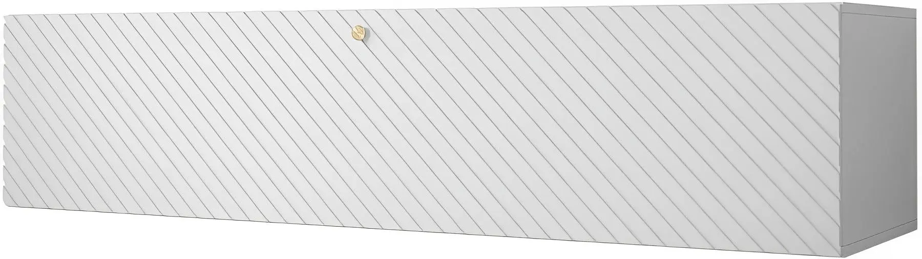 Тумба РТВ Mirjan24 Towiro Slim 150/Waldi Riflo Slim 150 (White)