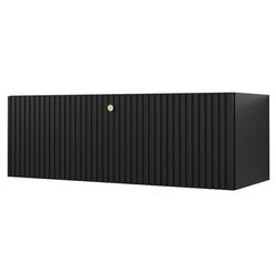 Тумба РТВ Mirjan24 Towiro Slim I/Waldi Riflo Slim 100 (Black)