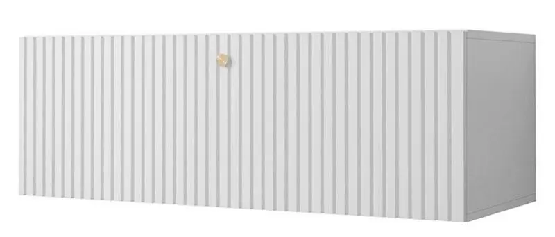 Тумба РТВ Mirjan24 Towiro Slim I/Waldi Riflo Slim 100 (White)