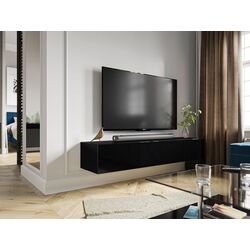 Тумба РТВ Mirjan24 Zigo/Vigo 180 (Black/Black Gloss) Thumb