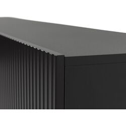 Tumba pentru TV cu biosemineu Mirjan24 Tilderi Grey 180/Vamos (Anthracite) Thumb