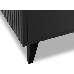 Tumba pentru TV cu biosemineu Mirjan24 Tilderi Grey 180/Vamos (Anthracite) Thumb