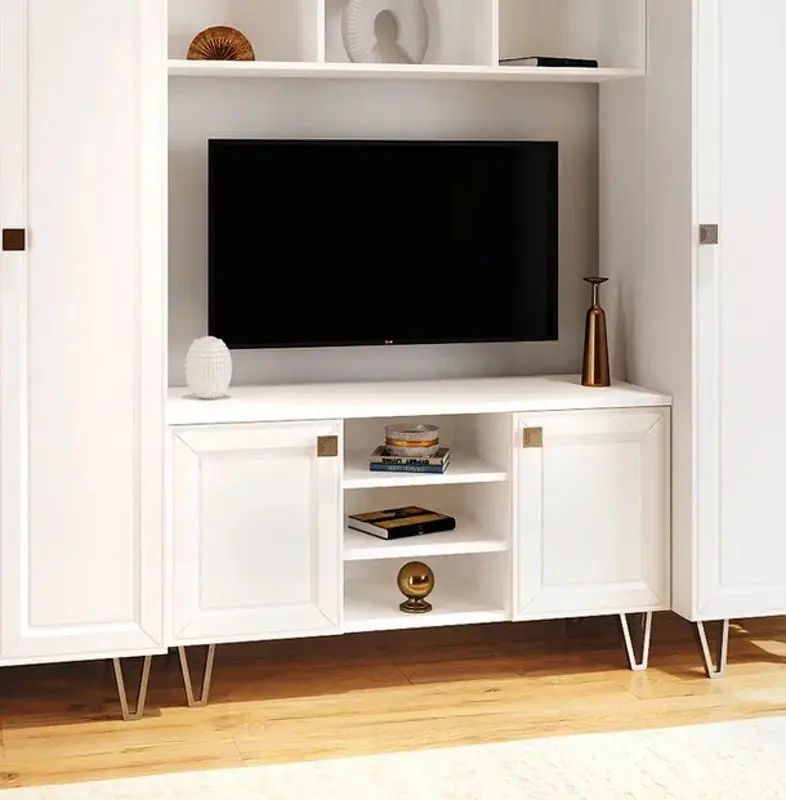 Tumba TV МЛ-Мебель Mira №15 130cm (White)