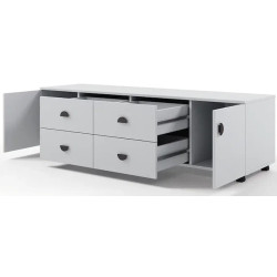 Tumba TV МЛ-Мебель Rio №14 112 180cm (Gray) Thumb