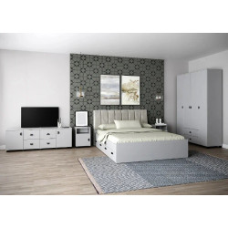Tumba TV МЛ-Мебель Rio №14 112 180cm (Gray) Thumb