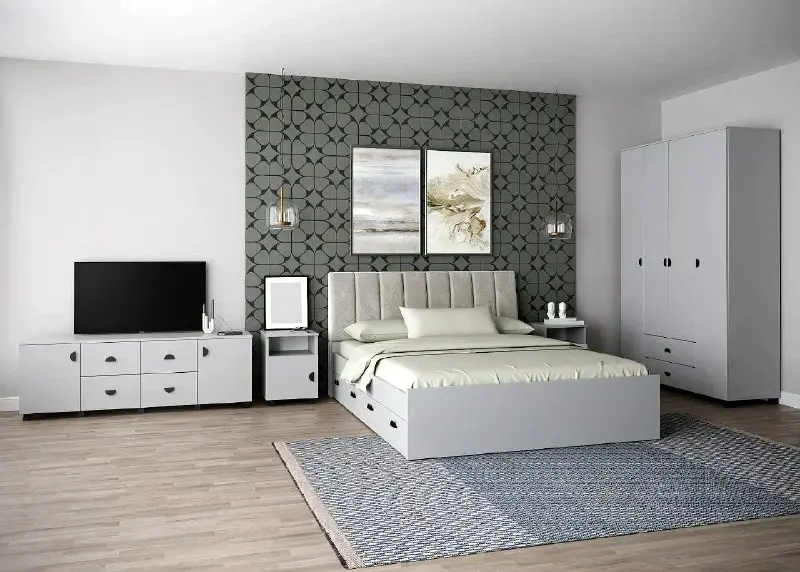 Tumba TV МЛ-Мебель Rio №14 112 180cm (Gray) - 5