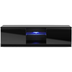 Tumba pentru TV MMT RTV1200 (Black/Black Gloss) Thumb