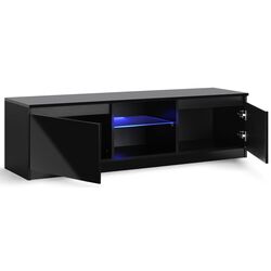 Tumba pentru TV MMT RTV1200 (Black/Black Gloss) Thumb