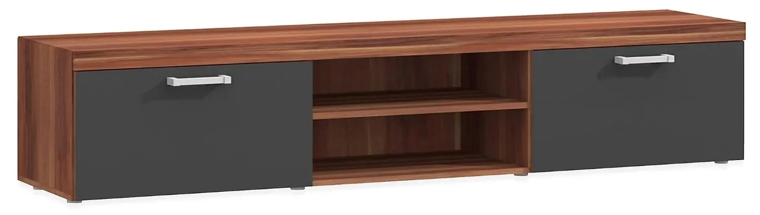 Тумба РТВ Mobhaus Cheris 8 (Plum/Graphite Gray)