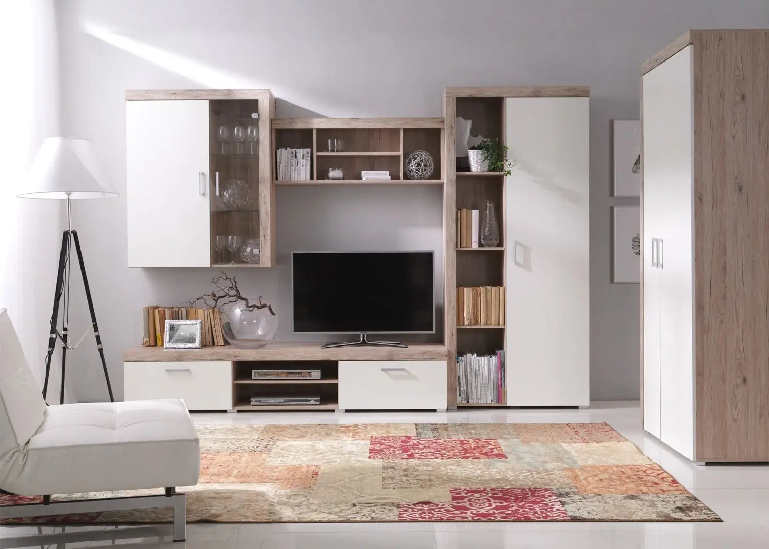 Tumba pentru TV Mobhaus Cheris 8 (San Marino/Cream) - 2