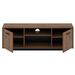 Tumba pentru TV Tempo Kondela Delis B (Bolzano Oak/Black) Thumb