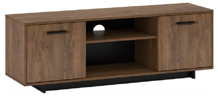 Tumba pentru TV Tempo Kondela Delis B (Bolzano Oak/Black)