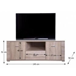 Tumba pentru TV Tempo Kondela Grand Typ 13 (Sonoma Oak) Thumb