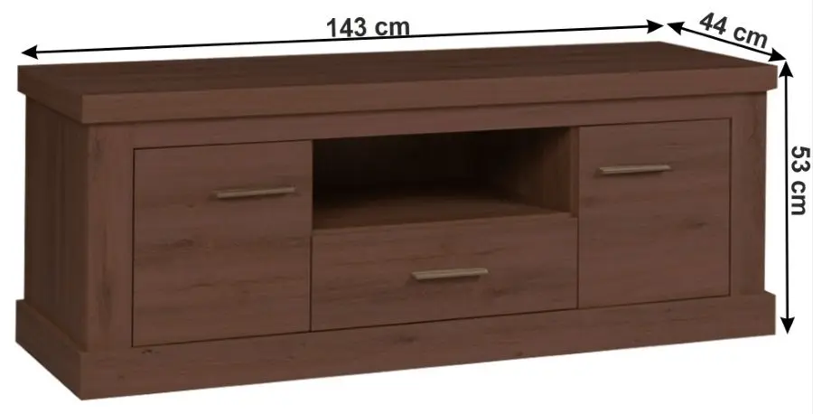 Тумба РТВ Mobhaus Hilard AR9 (Stirling Oak)