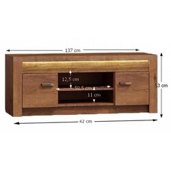 Tumba pentru TV Tempo Kondela Infinity I-09 (Ash Light) Thumb