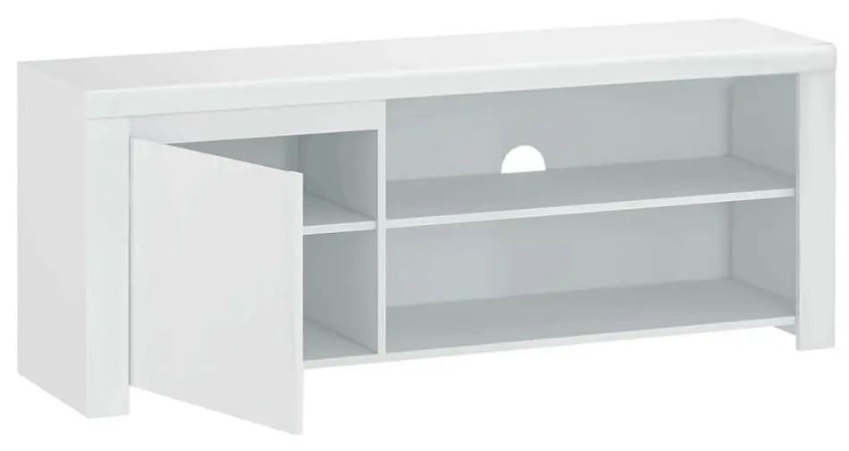 Tumba pentru TV Mobhaus Lindy 1D/160 (White Gloss)