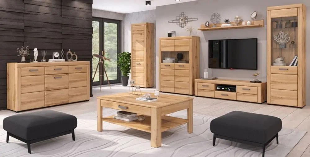 Tumba pentru TV Tempo Kondela Pusan P (Appalachian Oak)