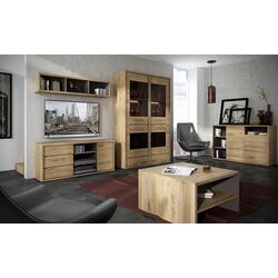 Tumba pentru TV Mobhaus Sheldon Typ 51 (Shetland Oak) Thumb