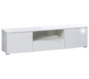 Tumba pentru TV Mobhaus Spice (White Extra High Gloss)