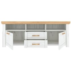 Тумба РТВ Tempo Kondela Sudbury B (Craft Oak Golden/Craft Oak White) Thumb