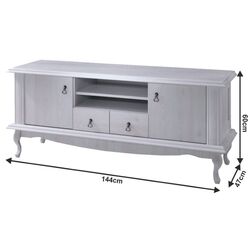 Tumba pentru TV Tempo Kondela Vilar DA14 (White Pine) Thumb