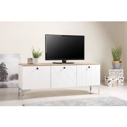 Тумба РТВ Mobi 13.267.03 (Шагрень Белый/Альберо/Милк Софт) Thumb