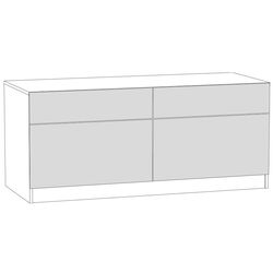 Tumba pentru TV Mobi Liverpul (White/Ash Vanilla) Thumb