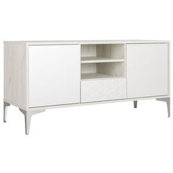 Tumba pentru TV Mobi Martsipan 13.265 (White Craft Oak/Platinum Shagreen)
