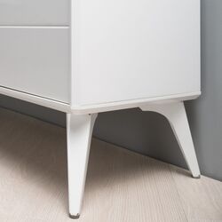 Тумба РТВ Mobi Спейс 13.269 (Белый Премиум/Белый Глянец) Thumb