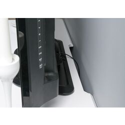 Тумба РТВ Mobi Спейс 13.269 (Белый Премиум/Белый Глянец) Thumb