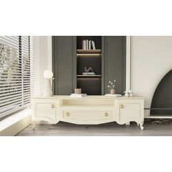 Тумба РТВ ModaLife Hurrem 205 (White/Gold) Thumb