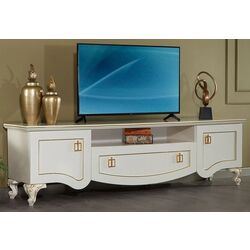 Тумба РТВ ModaLife Hurrem 205 (White/Gold)