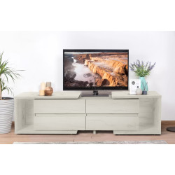 Tumba pentru TV Modern Komfi TV3 160+100 (Craft Oak White)
