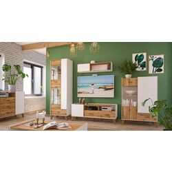 Tumba pentru TV Неман Skandi МН-036-03 (Wotan Oak/White) Thumb