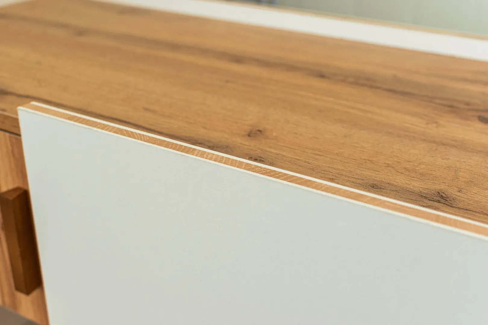 Tumba pentru TV Неман Skandi МН-036-04 (Wotan Oak/White) - 4